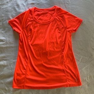 Bright orange/pink sports shirt